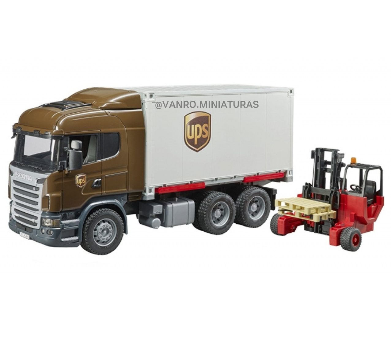 Camión Scania UPS logistics –  Bruder