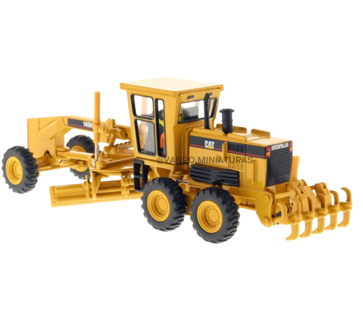 Motoniveladora Caterpillar 140H – Diecast