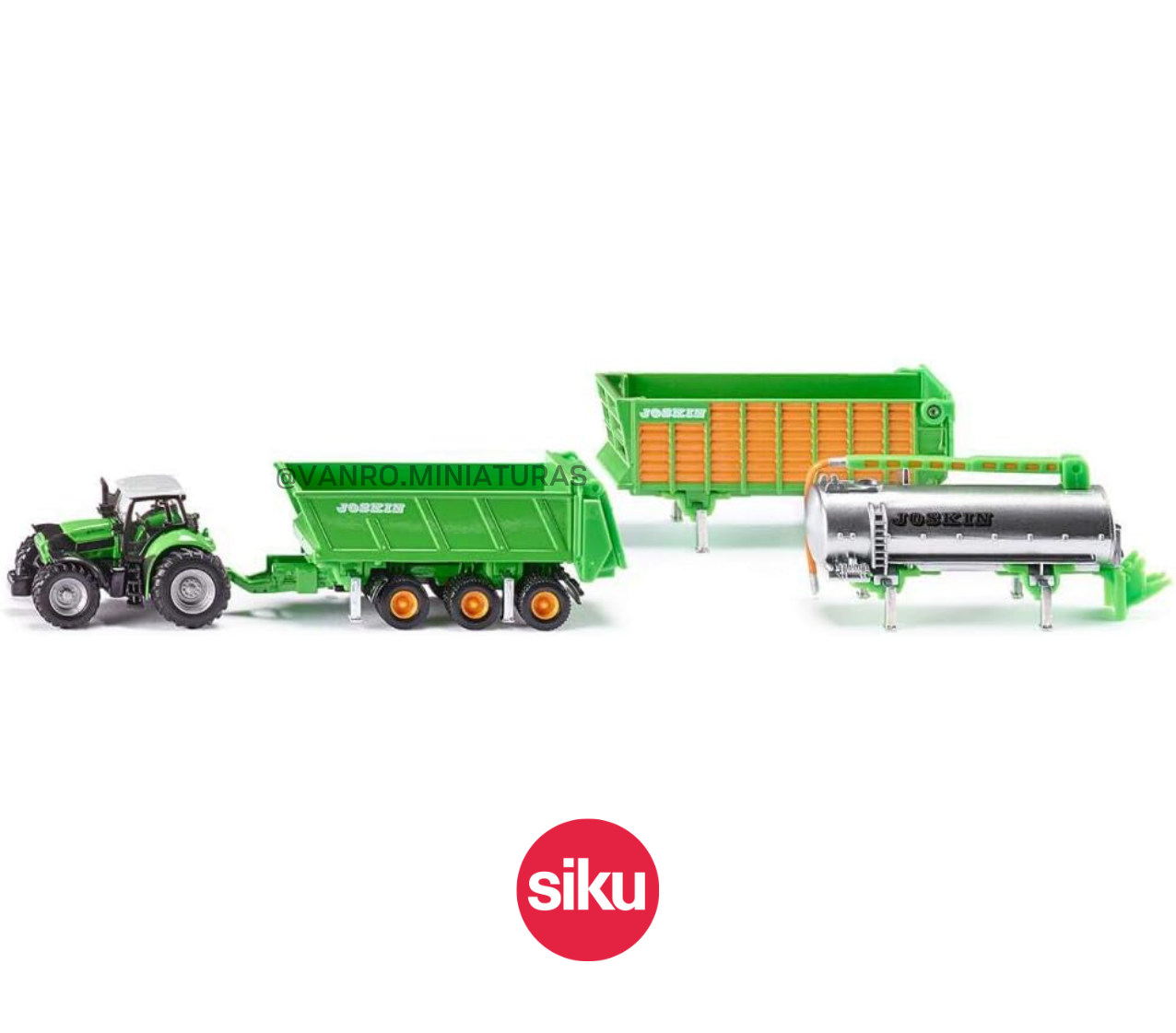 Conjunto agrícola Deutz Fahr – SIKU