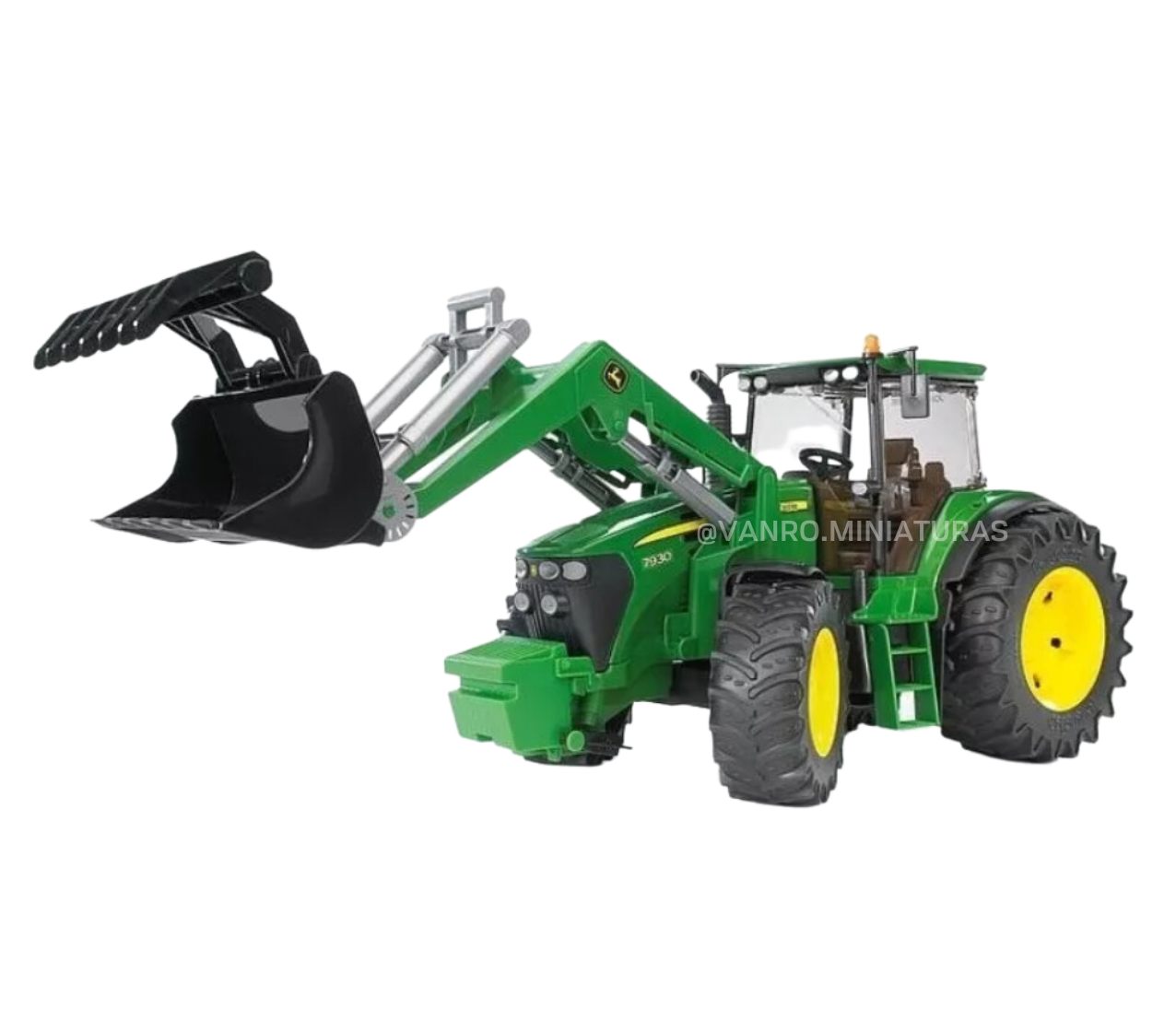 Tractor John Deere 7930 con cargador frontal – Bruder