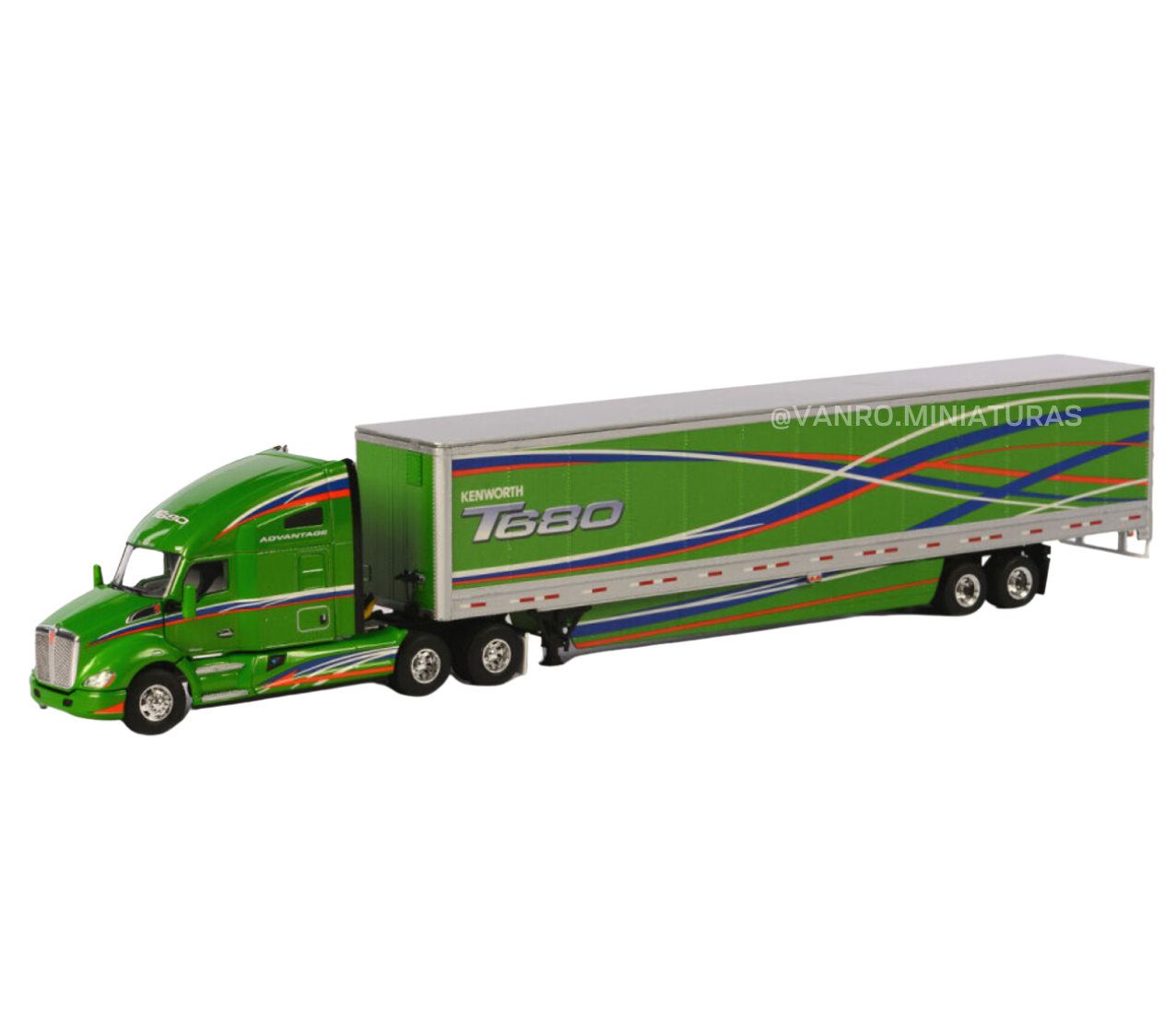 Camión Kenworth T680 con acoplado – WSI Models