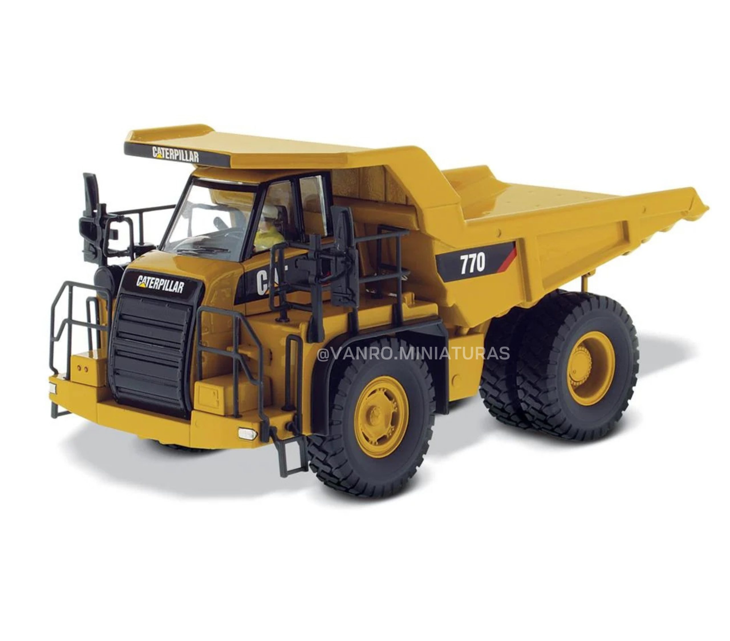 Camión de extracción Cat 770 – Diecast Masters