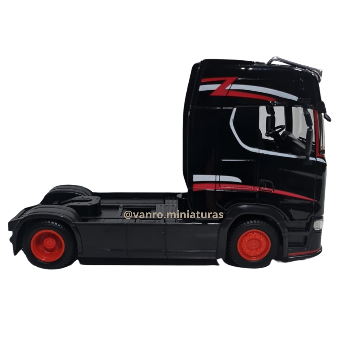 Camión Scania Serie 6 modelo S770 4×2 negro – Burago