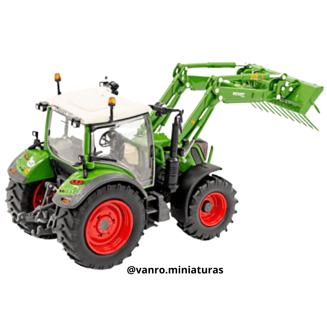 Tractor Fendt 313 vario c/cargador frontal – Diecast Masters