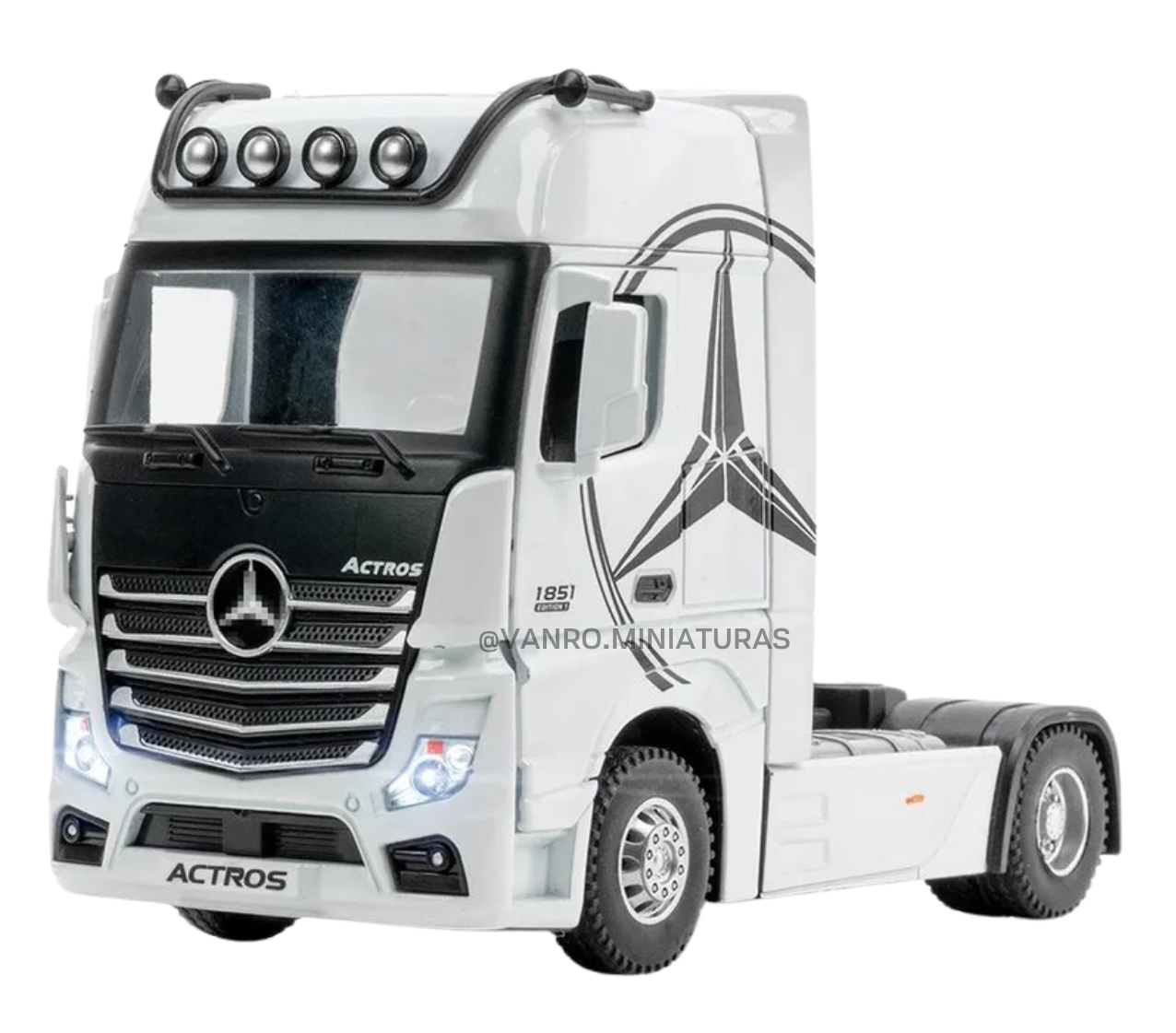 Camión Mercedes Actros blanco