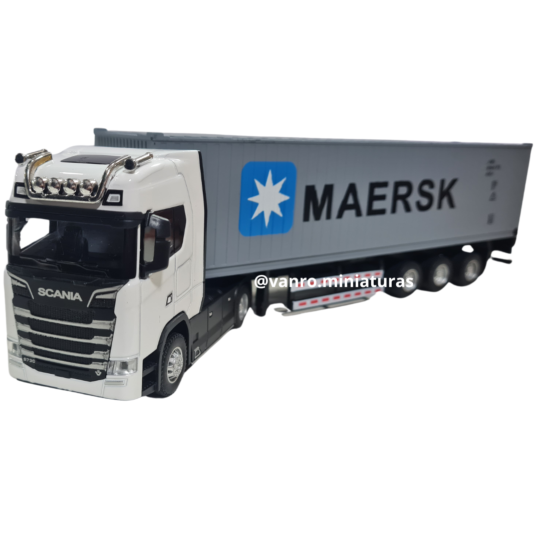 Camión Scania Serie 6 c/ contenedor Maersk – Alloy