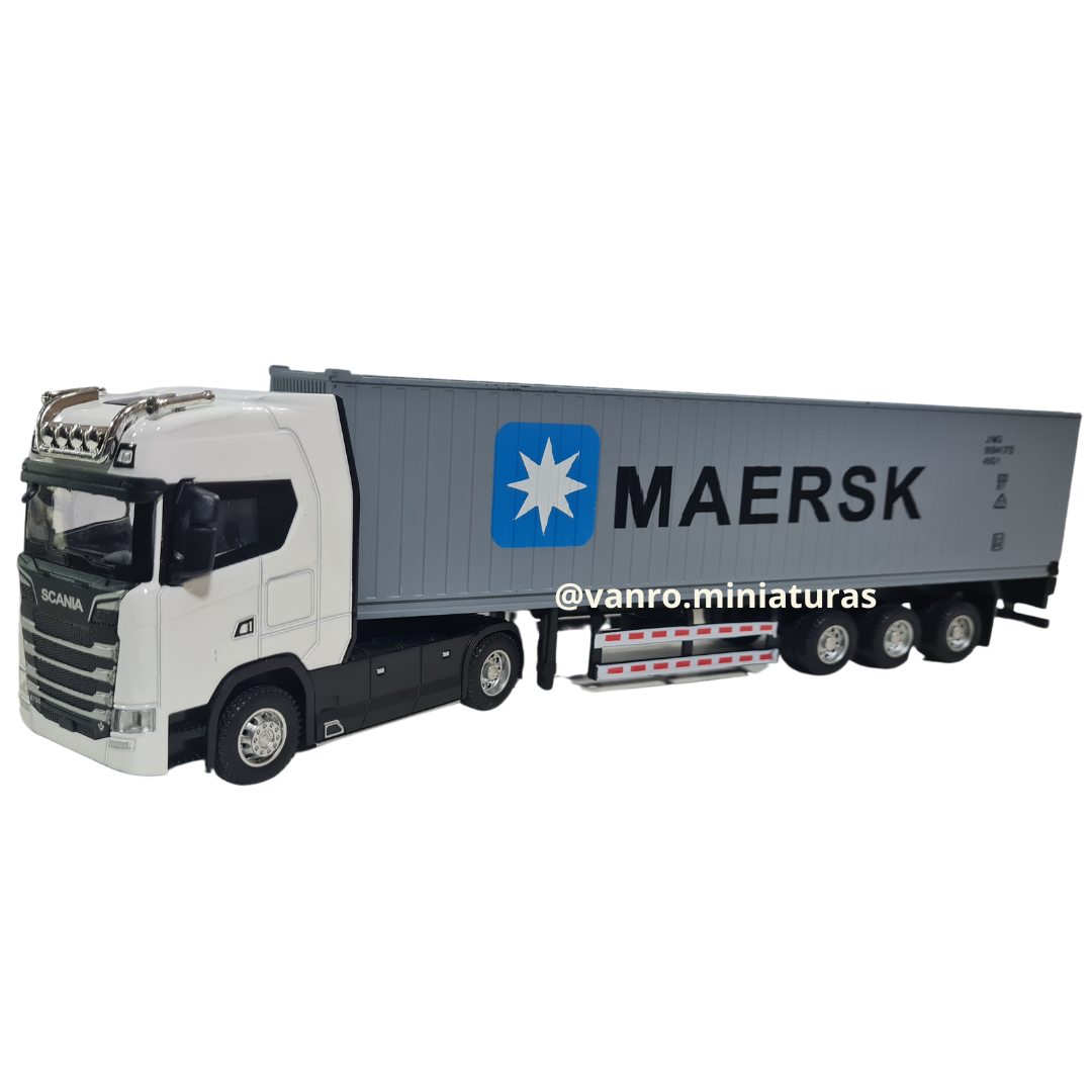 Camión Scania Serie 6 c/ contenedor Maersk – Alloy