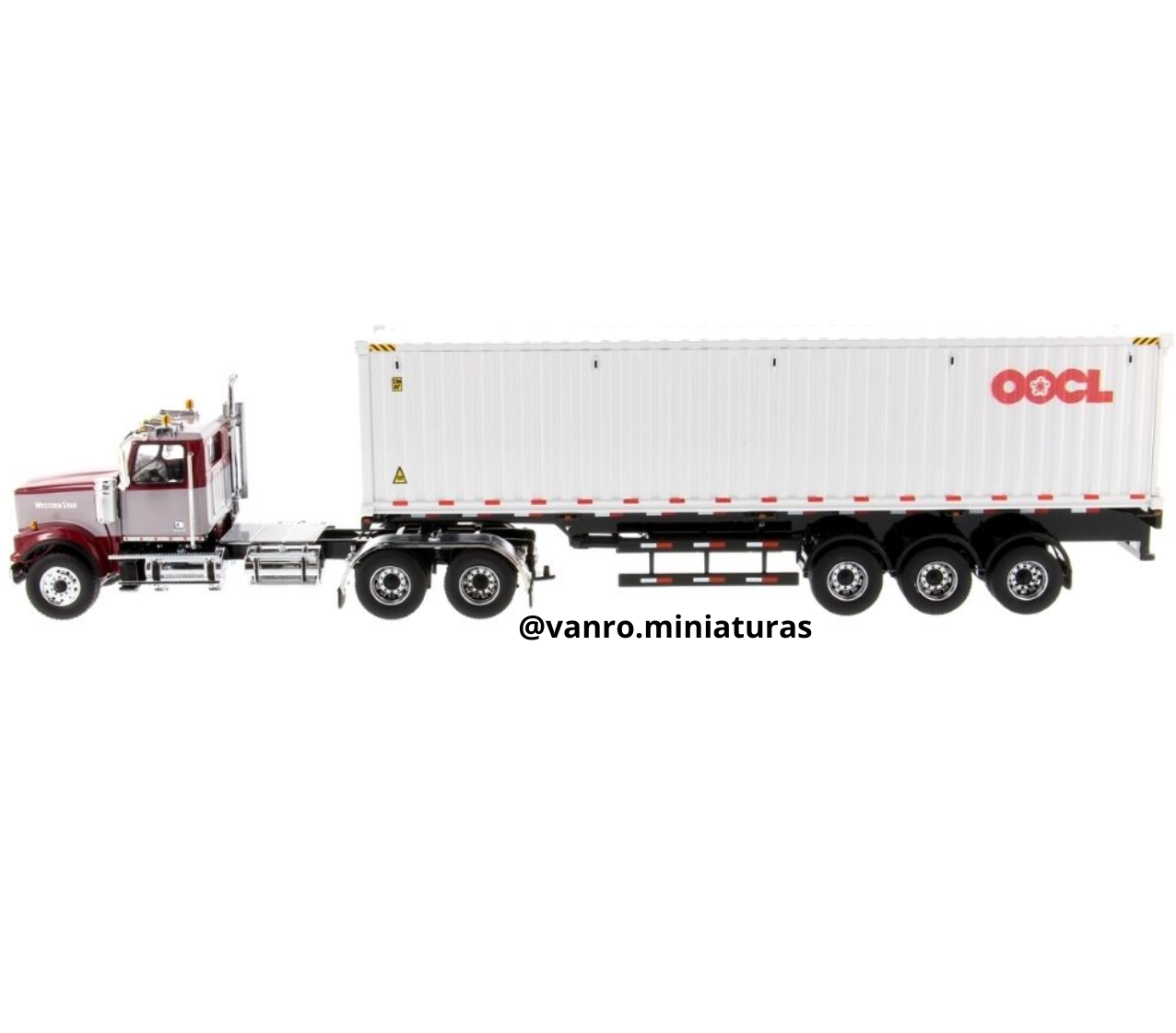 Camión Western Star 4900 SF + Contenedor 40 – Diecast Masters