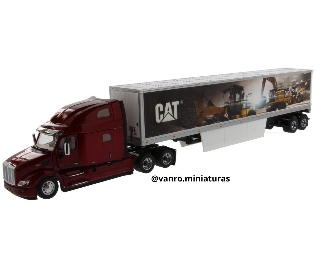 Camión Peterbilt 579 C/mural Cat – Diecast Masters