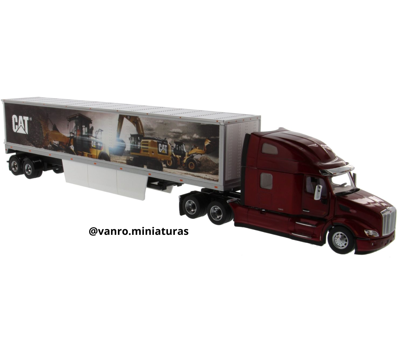 Camión Peterbilt 579 C/mural Cat – Diecast Masters