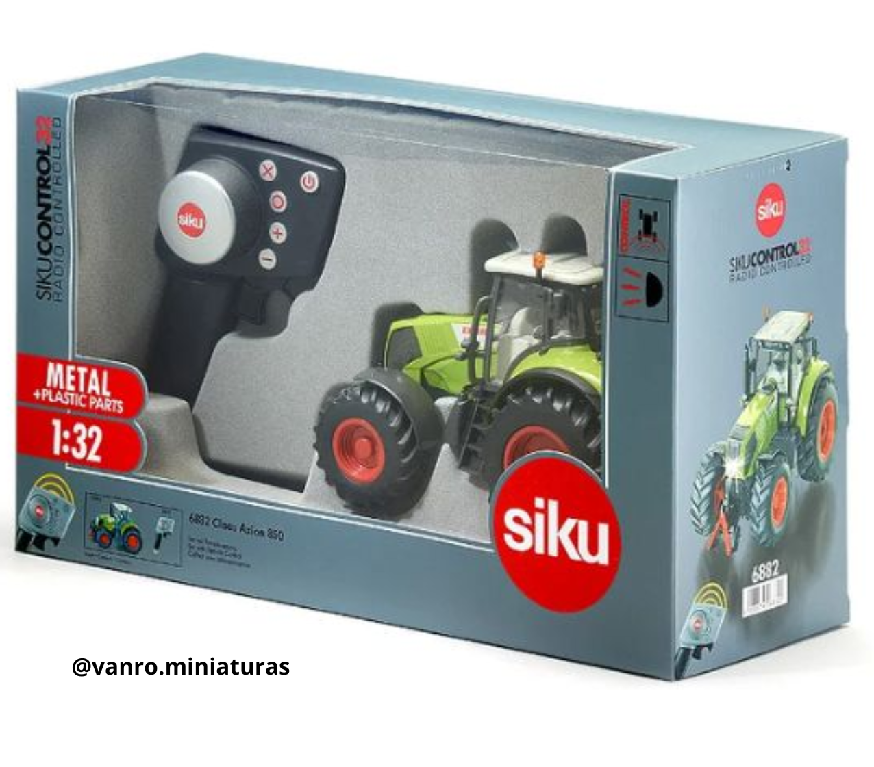 Tractor Claas Axion 850 RC – Siku