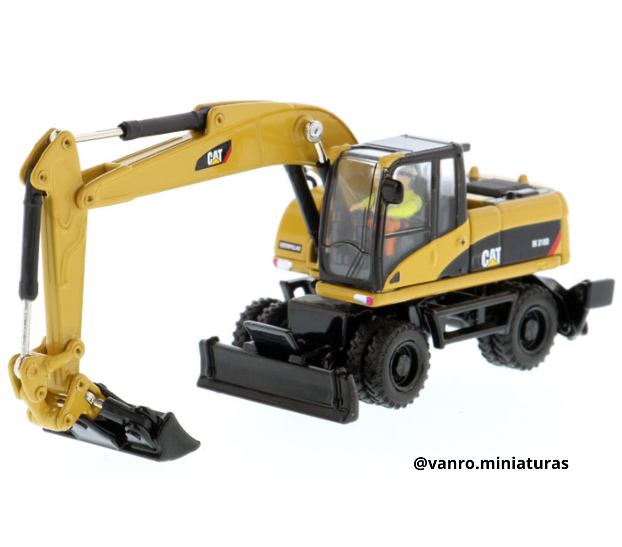 Excavadora De Ruedas Cat. M318D – Diecast Masters