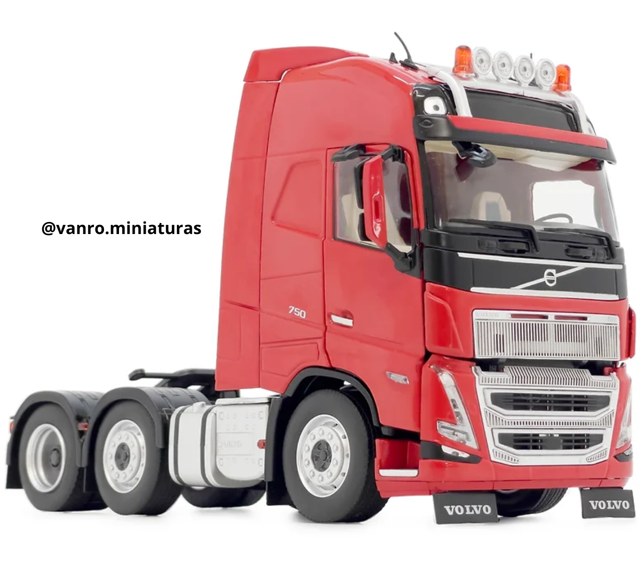 Camión Volvo FH5 750 6×2 rojo – Marge Models